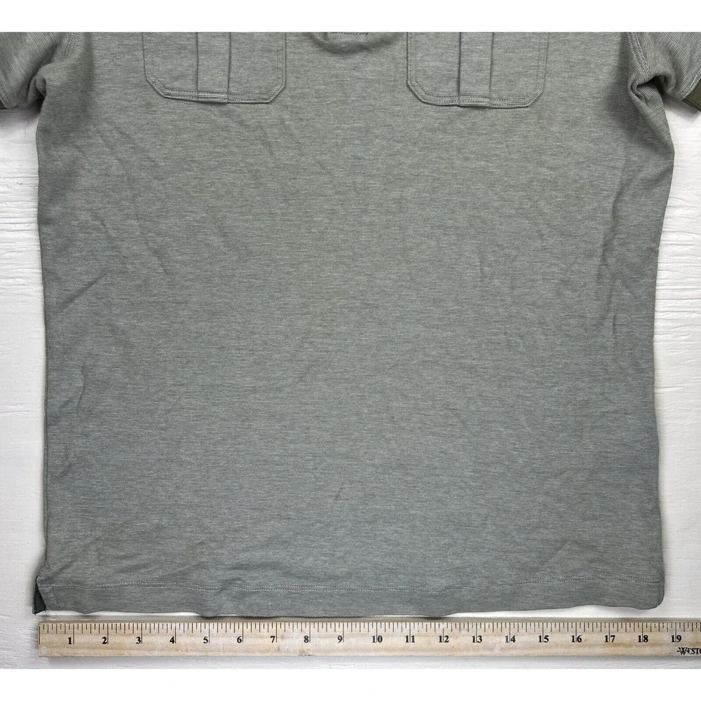 Banana Republic‎ Mens Small Green Three Button Polo